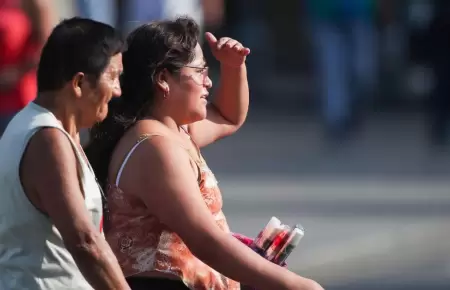 Mapa de distritos alerta sobre temperaturas