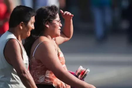 Mapa de distritos alerta sobre temperaturas
