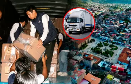 Material fue transportado a m�s de 20 ODPE al interior del pa�s.