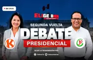 Debate presidencial EN VIVO: Keiko Fujimori y Roberto Sánchez se enfrentan en encuentro decisivo de la segunda vuelta