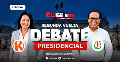 Keiko Fujimori y Roberto S�nchez se enfrentan en el �ltimo debate de las Eleccio