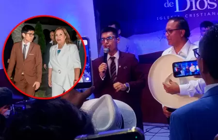 El pol�mico l�der religioso reapareci� para brindar apoyo al candidato de izquie