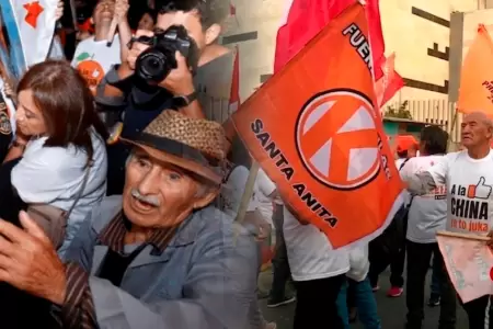 Protestas fueron registradas en las afueras del Centro de Convenciones.