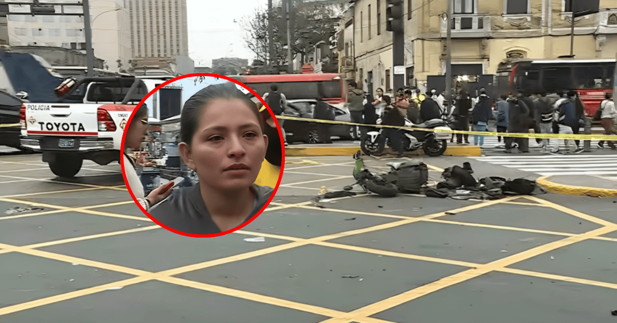 Motociclista dejó un último mensaje a su pareja antes de fallecer en accidente en Av. Alfonso Ugarte: 