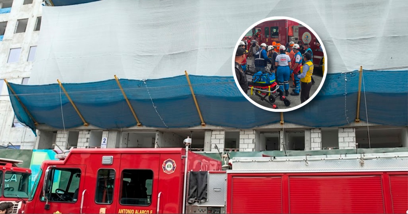 ¡Tragedia en San Miguel!: Trabajador muere sepultado tras colapso en construcción de edificio