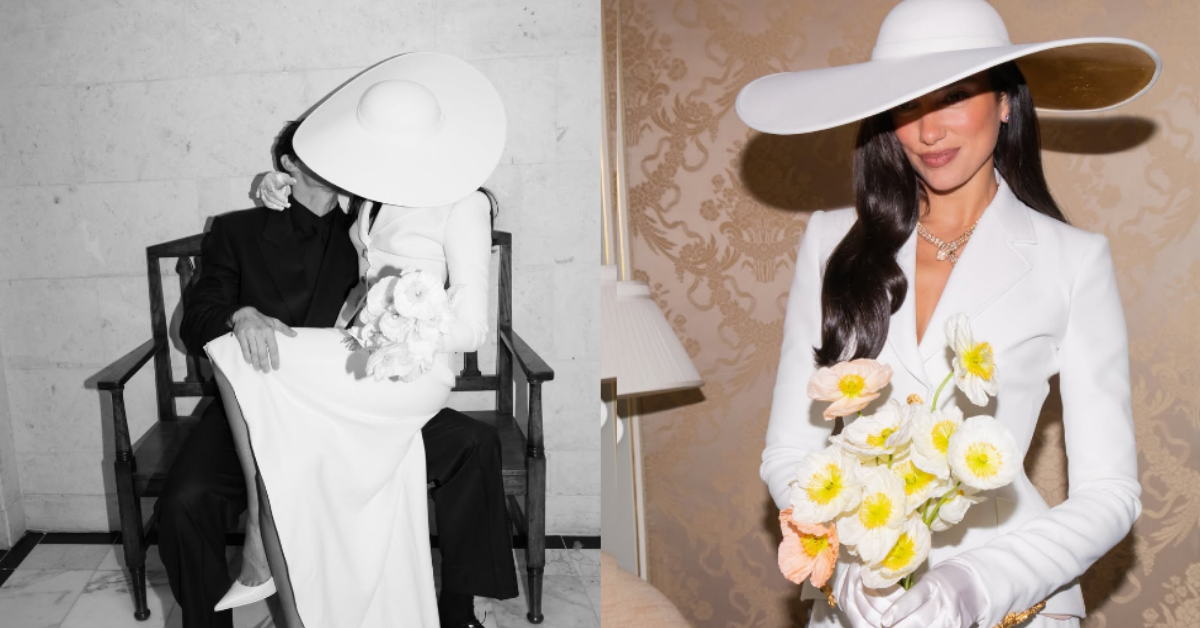 Dua Lipa comparte imágenes inéditas de su boda con Callum Turner: 