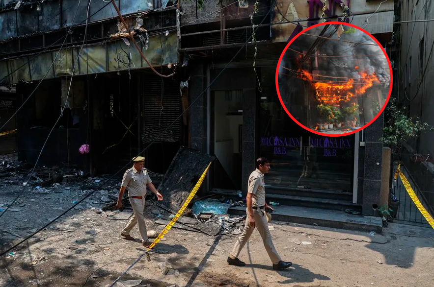 Investigan emergencia en hotel de la India.
