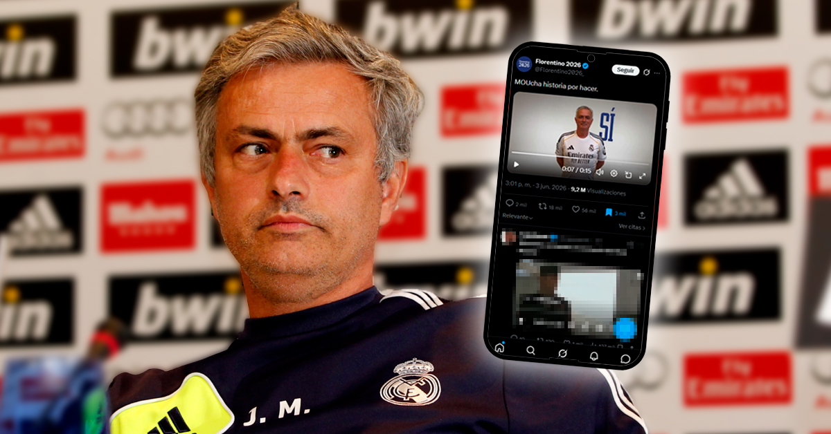 Presidente del Real Madrid anuncia el regreso de Mourinho al club, pero el técnico desmiente: Es IA