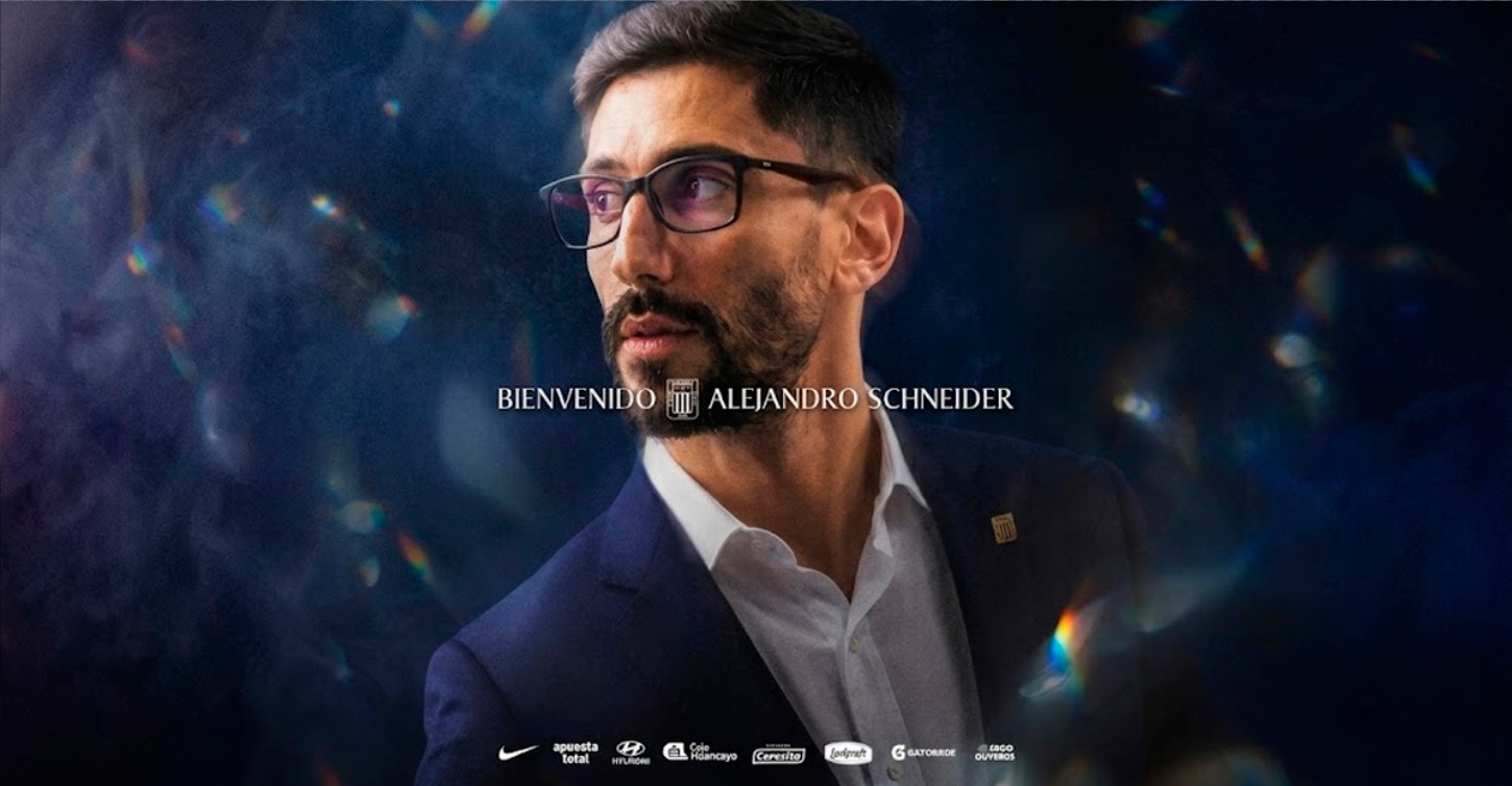 Alianza Lima oficializa a Alejandro Schneider como nuevo entrenador en busca del tetracampeonato