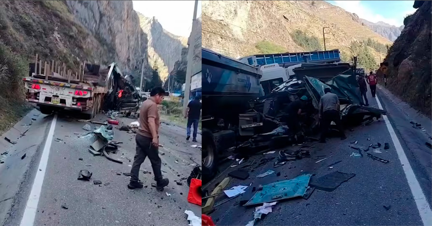 Carretera Central: Múltiple choque deja más de 10 heridos y 