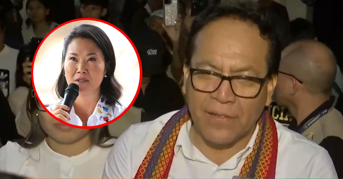 Roberto Sánchez tras empate técnico con Keiko Fujimori: "Nad