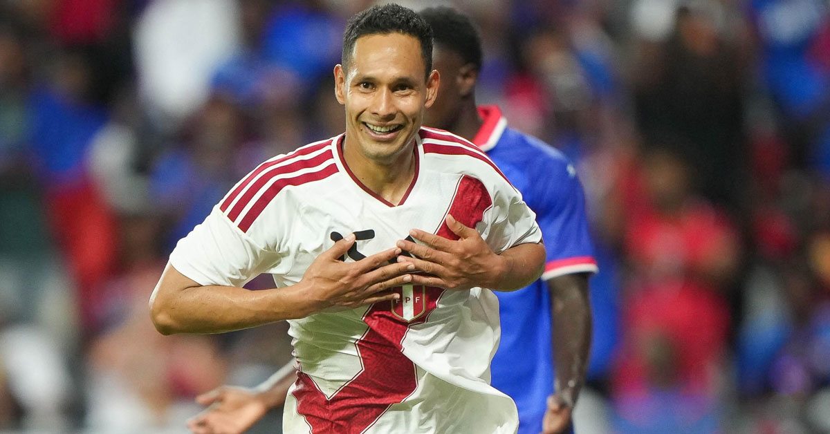 Renzo Garcés anotó el 1-1 ante Haití en la ciudad de Miami.