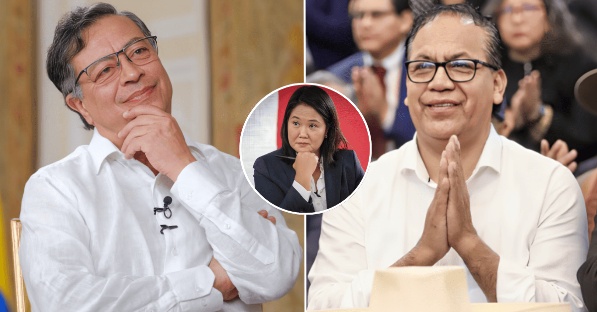 Gustavo Petro define a Roberto Sánchez como "nuevo president