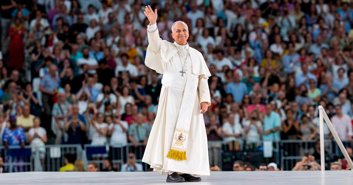 Papa León XIV abarrota el Santiago Bernabéu: "Hoy la Iglesia