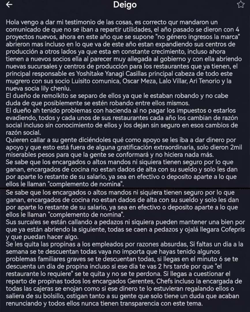 Acusación.