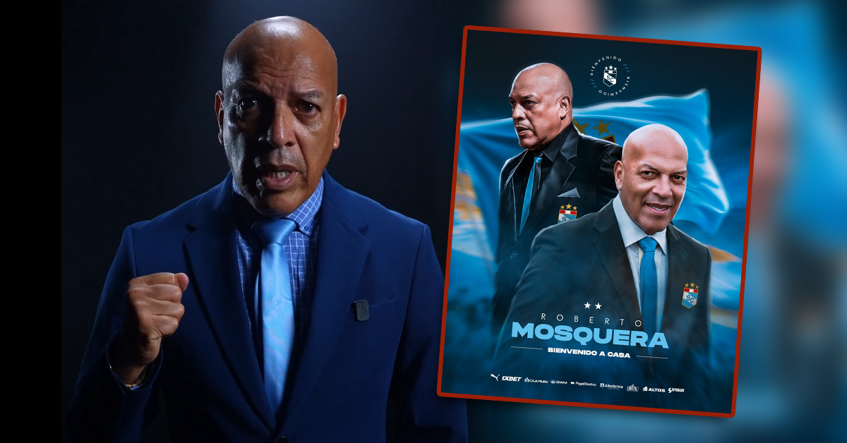 Sporting Cristal oficializa a Roberto Mosquera como nuevo DT