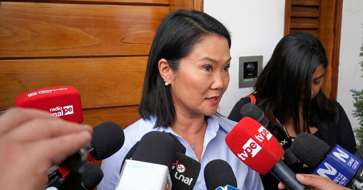 Keiko Fujimori: "Hay mucha esperanza, sobre todo en el voto 