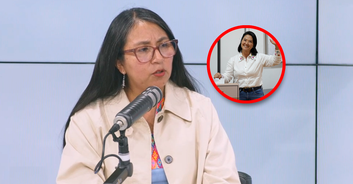 Ruth Luque: "Si Keiko Fujimori no se hubiera presentado, no 