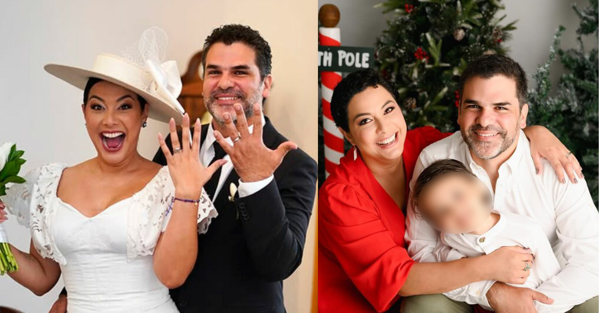 Familia de la actriz peruana Natalia Salas