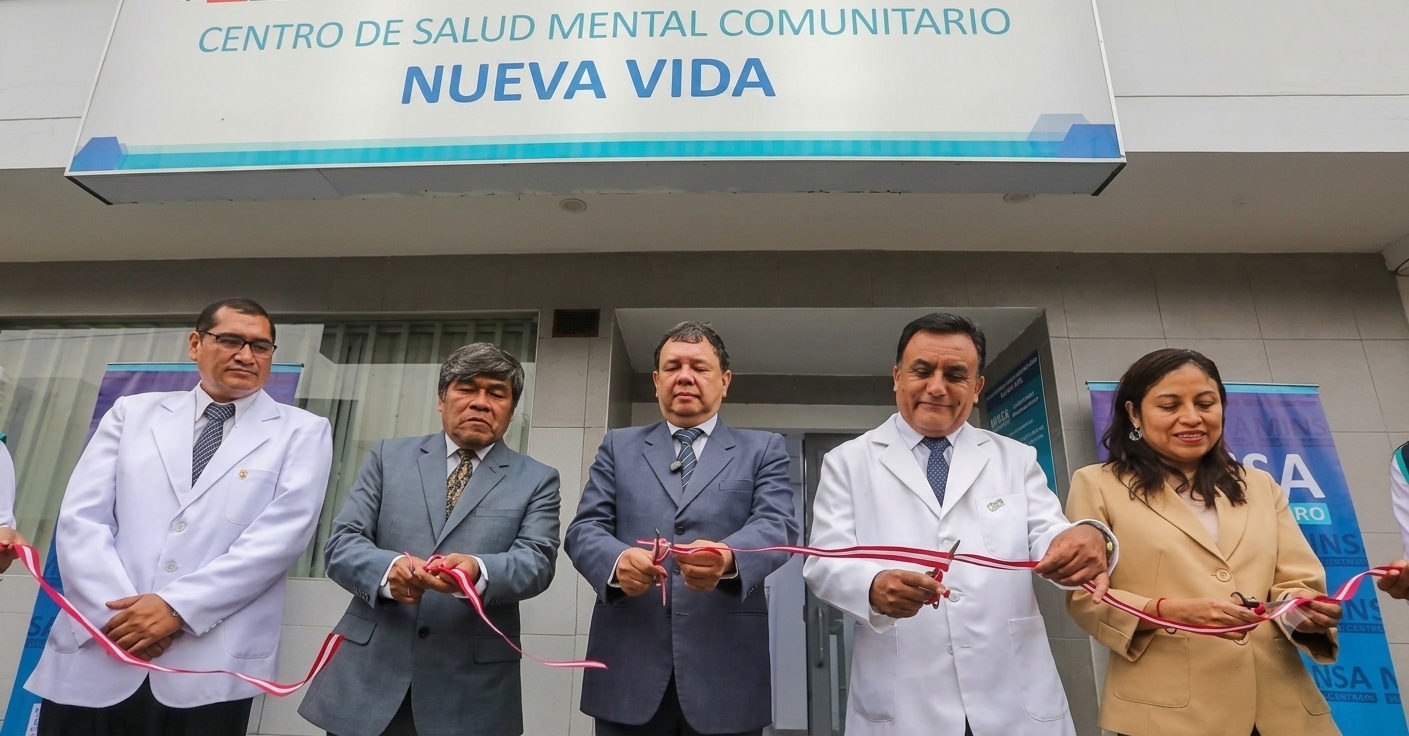 Minsa inaugura Centro de Salud Mental en San Juan de Lurigan