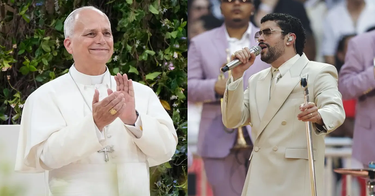 El Papa León XVI se reunió en privado con Bad Bunny en Madri