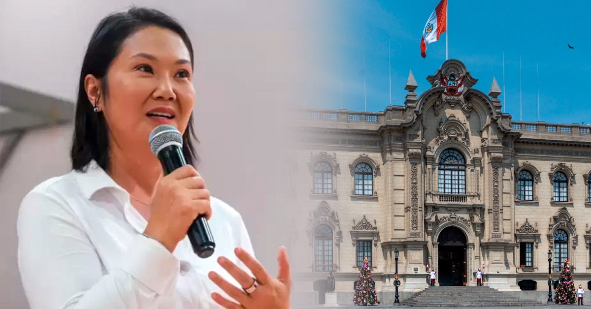 Keiko Fujimori reafirma que su eventual gobierno solo durará