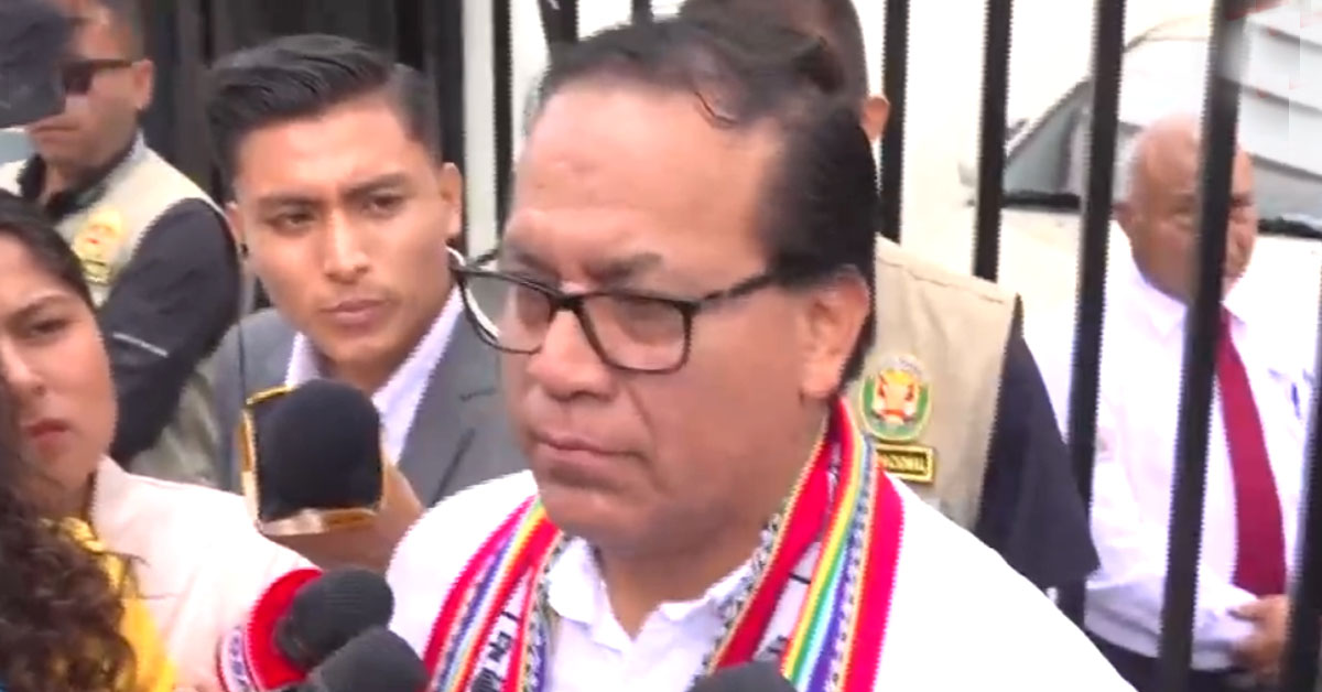 Roberto Sánchez señala que buscan "torcer un resultado democ