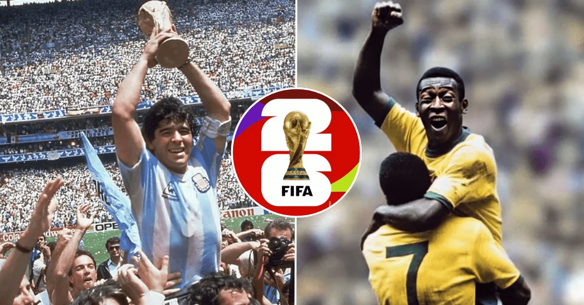 Diego Armando Maradona y Pelé serán homenajeados por la FIFA