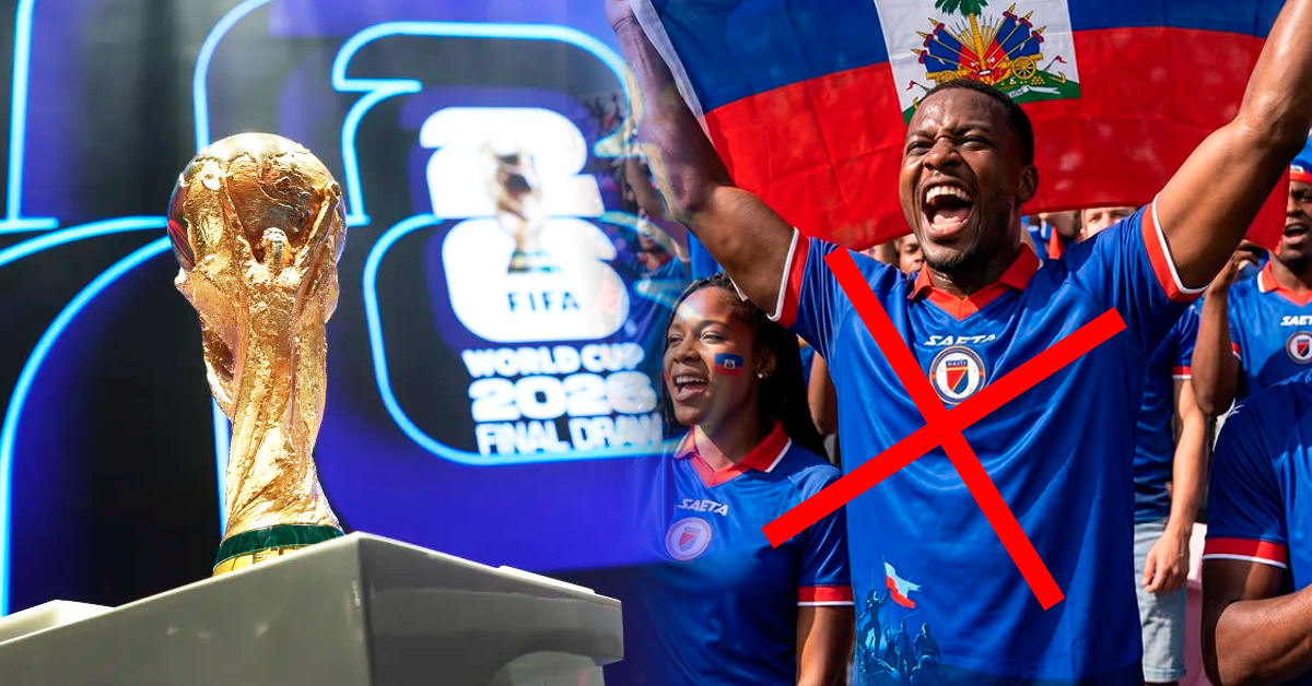 FIFA veta la camiseta de Haití y manda a cambiarla un día de