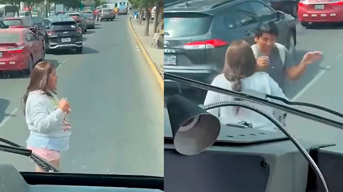 Incidente en Surco: Mujer bloquea el paso de bomberos tras d