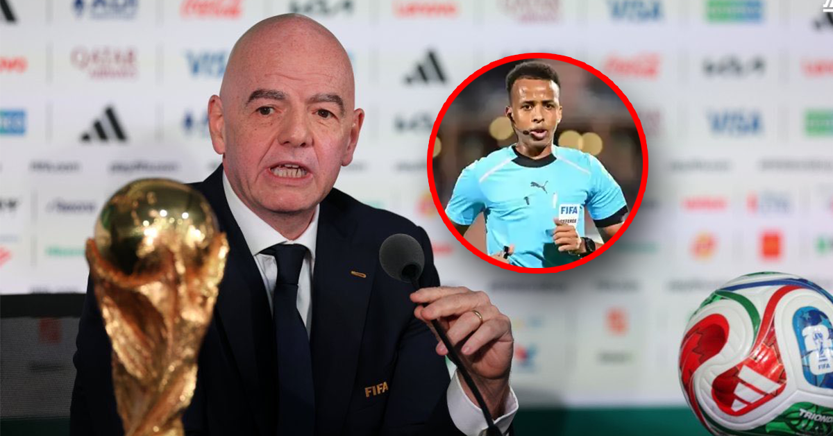 Gianni Infantino se pronuncia sobre el árbitro somalí expuls