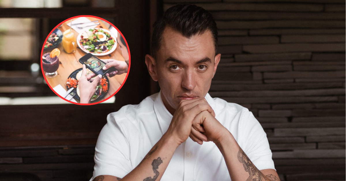 Reconocido chef expone a influencer que quería comer gratis 