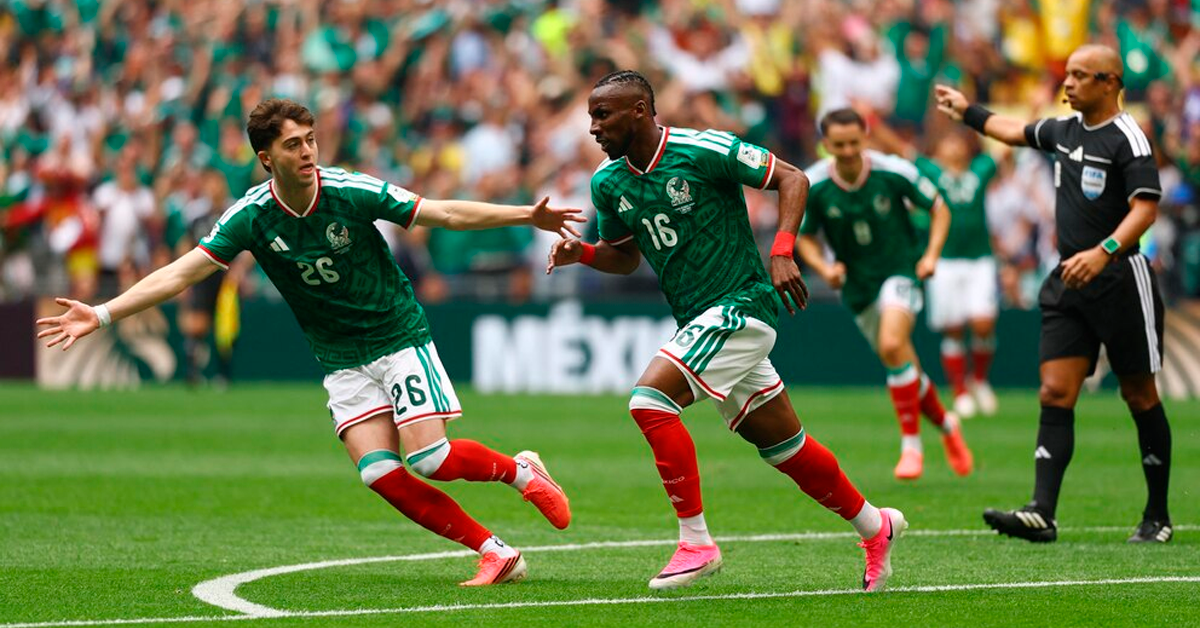 México - Sudáfrica: incidencias y goles del triunfo 'Azteca'