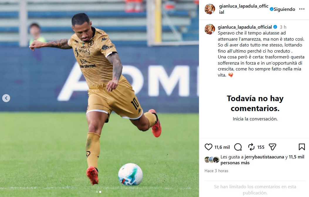 El mensaje de Lapadula que ilusiona a hinchas de la 'U'.