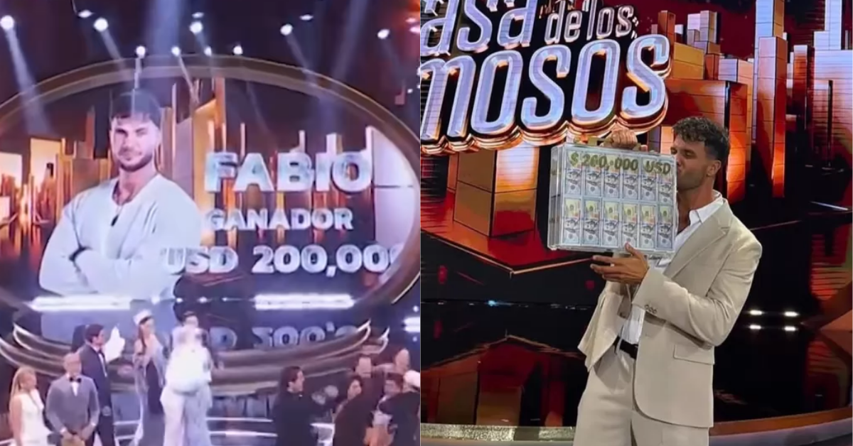 Fabio Agostino GANÓ 'La Casa de los Famosos': ¿Cuá