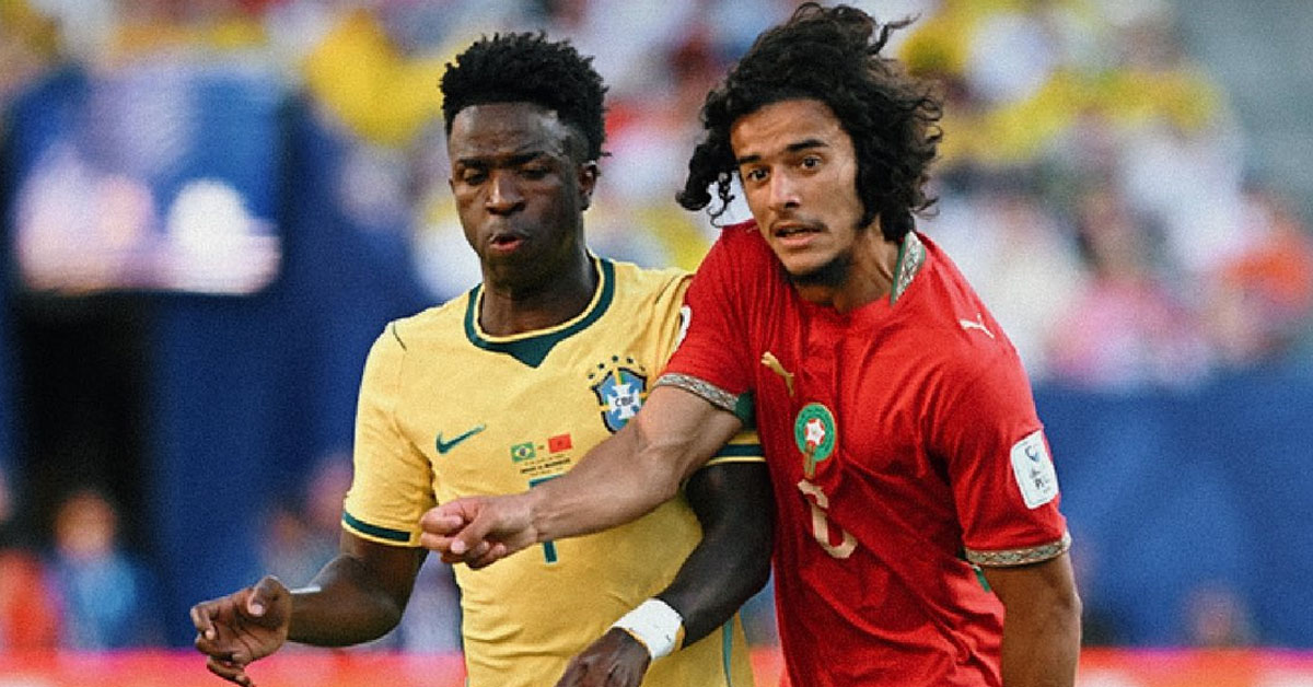 Brasil y Marruecos empataron 1-1 en un partidazo.