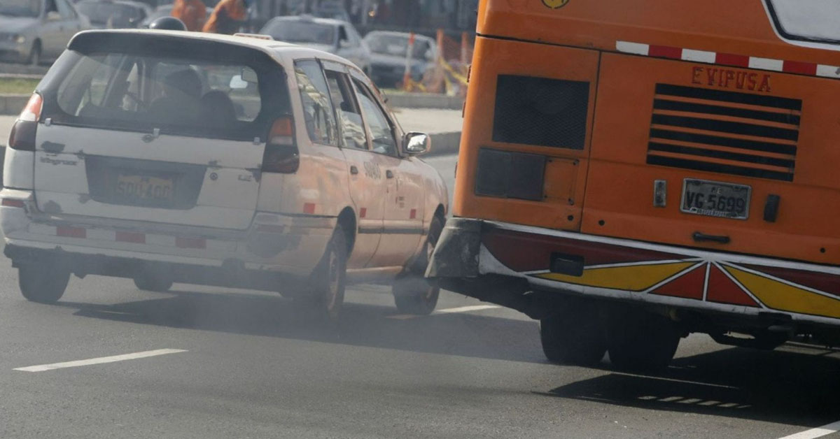 Limeños y chalacos deben convivir con aire contaminado en toda la ciudad.
