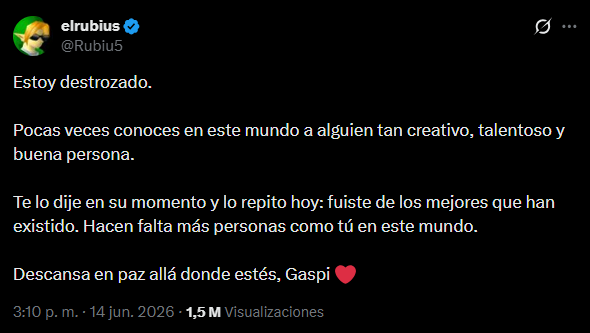 Despedida de 'El Rubius'