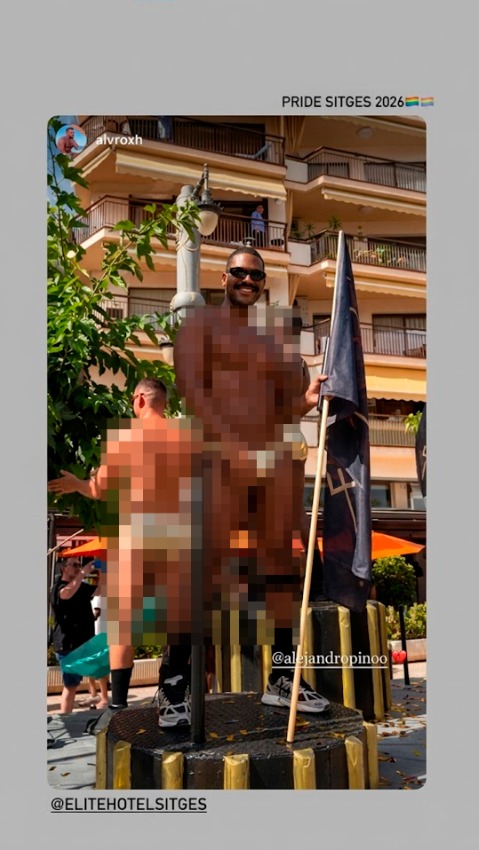 El modelo sorprendió a fans.