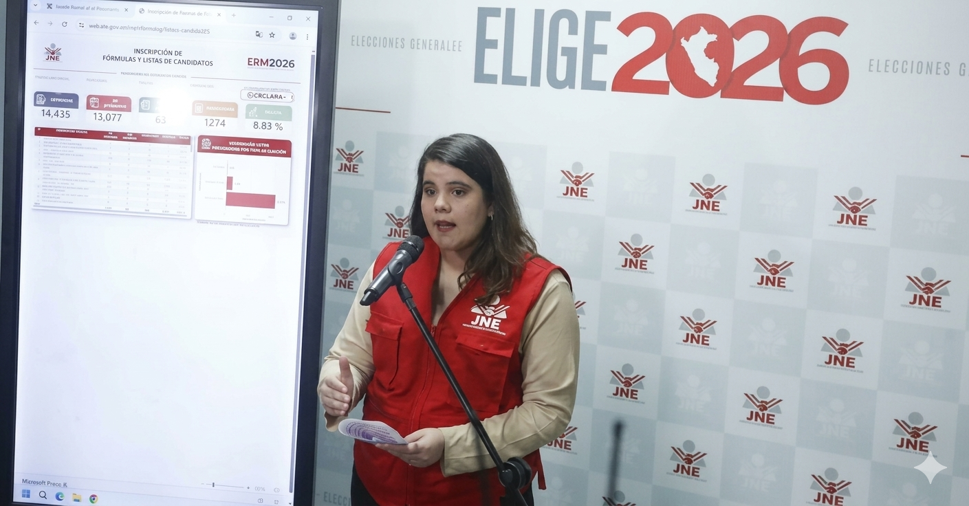 Gloria Renter�a emiti� comunicaci�n oficial frente a la organizaci�n del JNE.