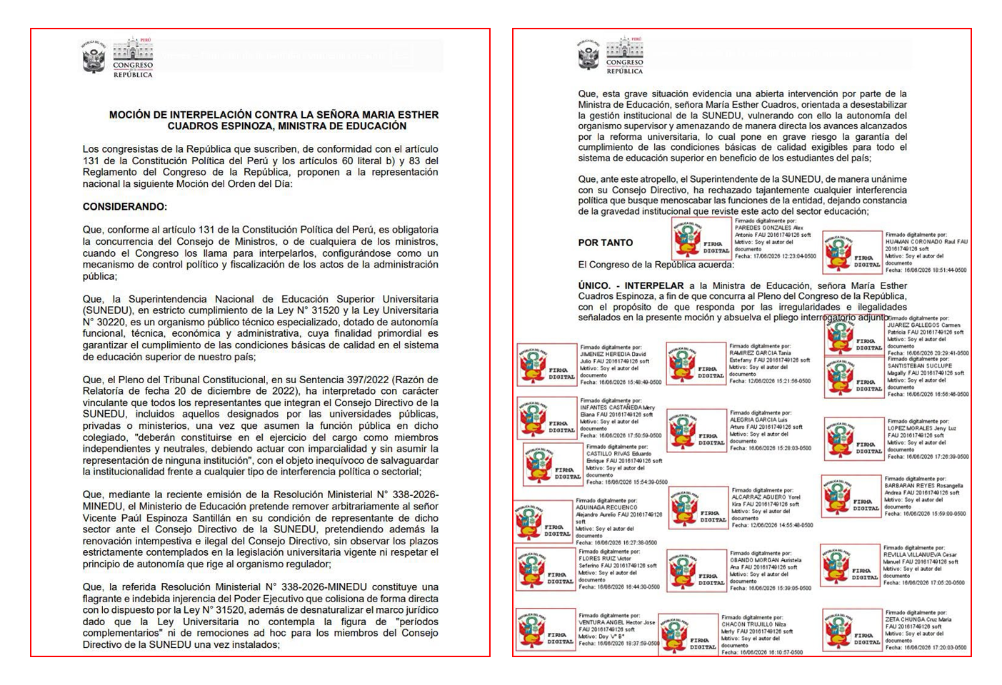 Moción de interpelación