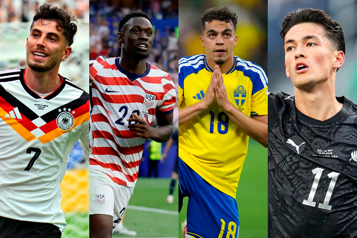 Kai Havertz, Folarin Balogun, Yasin Ayari y Elijah Just marcaron dobletes durante sus encuentros.