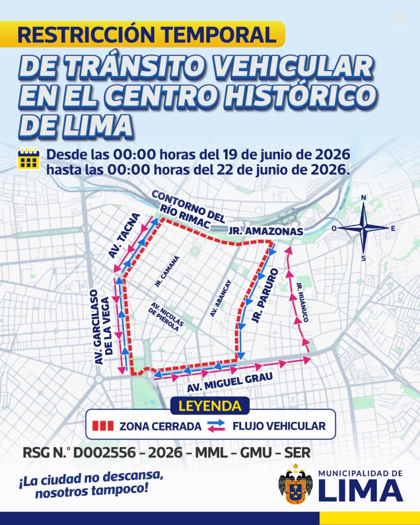 Plan de desvío vehicular