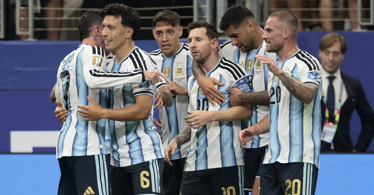 Argentina clasific� a la siguiente ronda tras vencer a Austria con doblete de Messi.