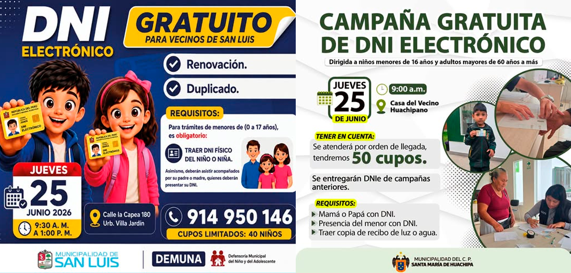 campaña DNI