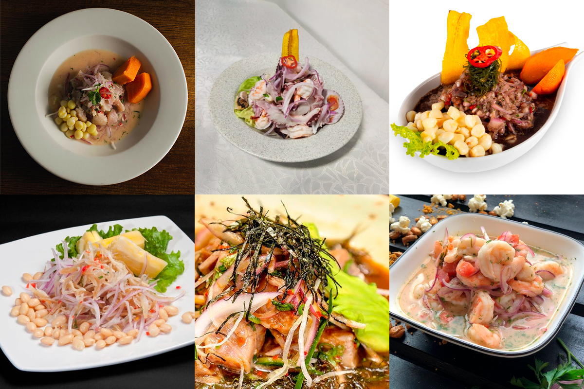 La variedad y preferencias de los ceviches depende de la regi�n donde se prepare