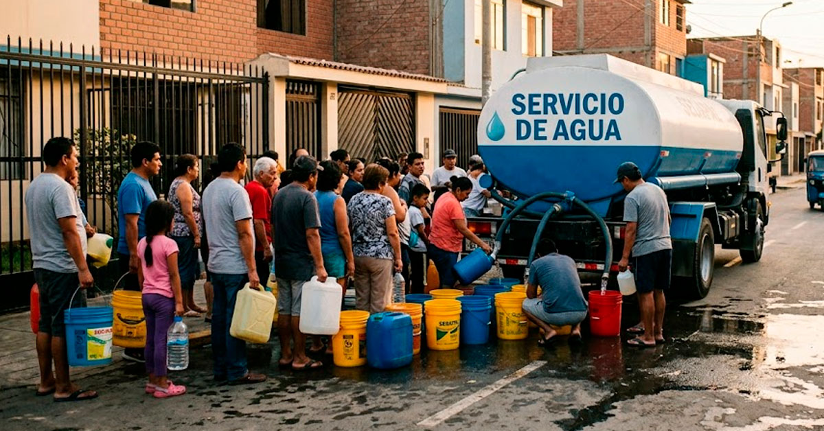 Corte de AGUA en Lima el 24 de julio: ¿Qué distritos se verán afectados y en qué horario?