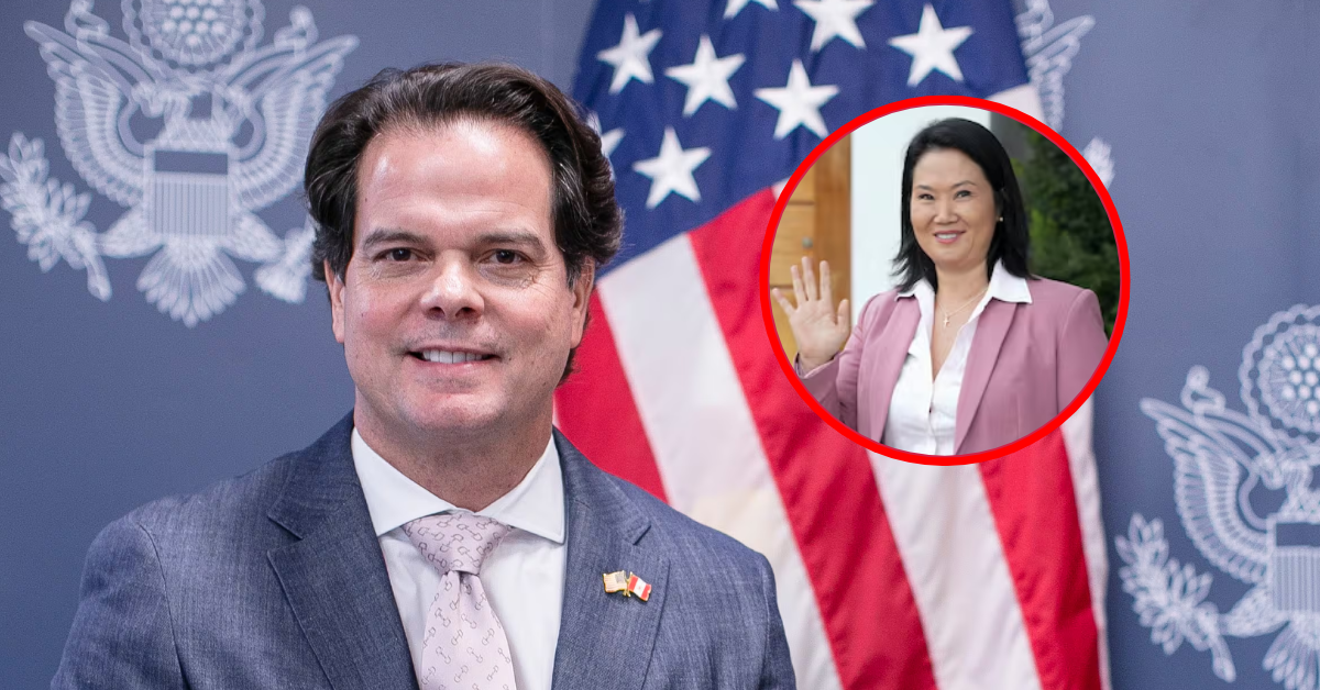 EE.UU. respalda a Keiko Fujimori: embajador felicita a virtual presidenta electa