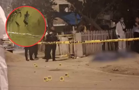 Asesinan a hombre mientras beb�a licor cerca a su casa
