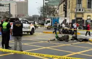 Fatal accidente en Av. Alfonso Ugarte: Motociclista pierde la vida tras impactar contra una camioneta